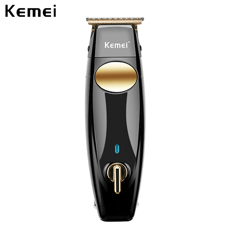 

Original Kemei Powerful Cordless Beard Hair Trimmer For Men Pro Clipper Rechargeable T Outliner Blade Cutting Machine Set