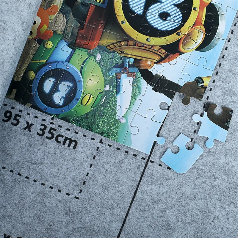 Коврик пазл в рулоне войлочный коврик игровой одеяло для 1500 штук аксессуары