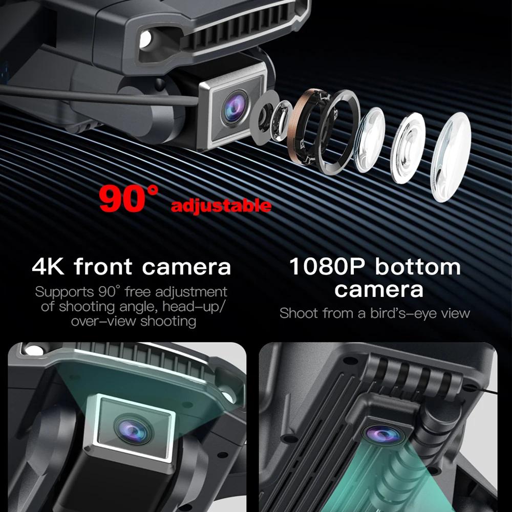 kcx l800 pro камера дрон с разрешением 4