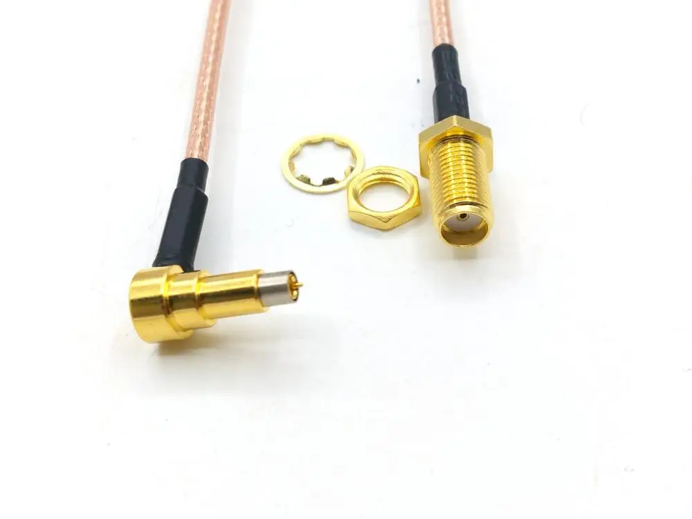 100 шт. Новый тестовый зонд MS156 Штекер-гнездо SMA кабель RG316