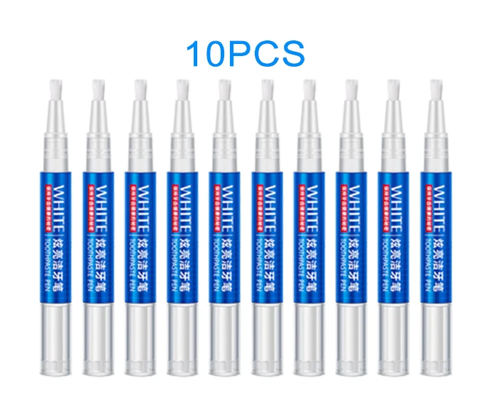 

10/15/20 pcs Teeth Whitening Pen Cleaning brush Serum Remover Dental Whitener Oral Hygiene Care Whitening Tool 3ml Wholesale