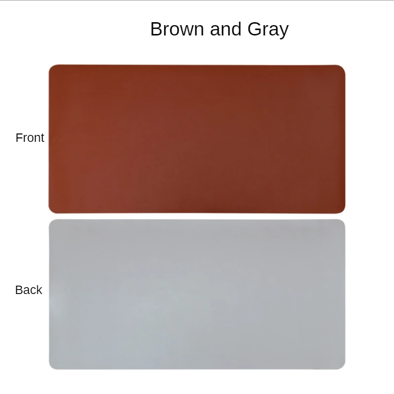 

Mouse Pad Cute Double-sided Mat for Mouse Office 24x30cm Mat for Mice Kawaii PU Leather Waterproof Cup Mats Deskpad Girls