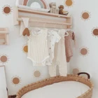 Скандинавский домашний декор Boho Sun, Мультяшные наклейки на стену для детской комнаты, гостиной, интерьерные украшения, наклейки для детской комнаты