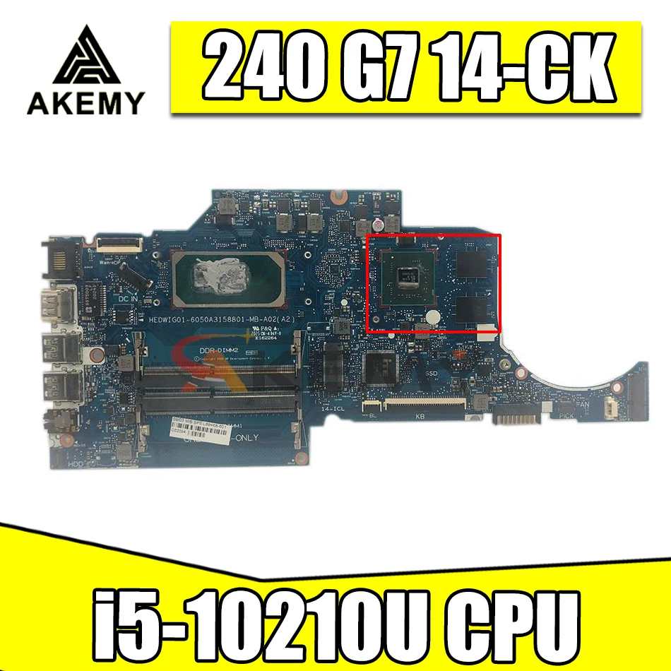 

Материнская плата для ноутбука Hp 240 G7 14-CK 14-CF 14S-CR 14S-CF 14S-CR2002tu