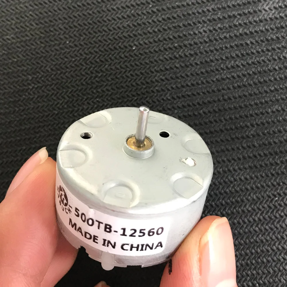 DC Micro Motor DC 6V 12V 24V  RF-500TB-12560 Electric Motor For Alarm Bell Fragrance Machine Blender 500 Motor Home Appliances