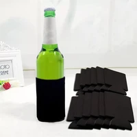 10pcs thermal insulated beer can cover beverage drink bottle tin sleeve holder
