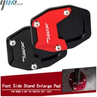 2021 2022 hot for honda x adv 750 motorcycle side stand kickstand pedal foot plate enlarge extender x adv750 xadv750 x adv750