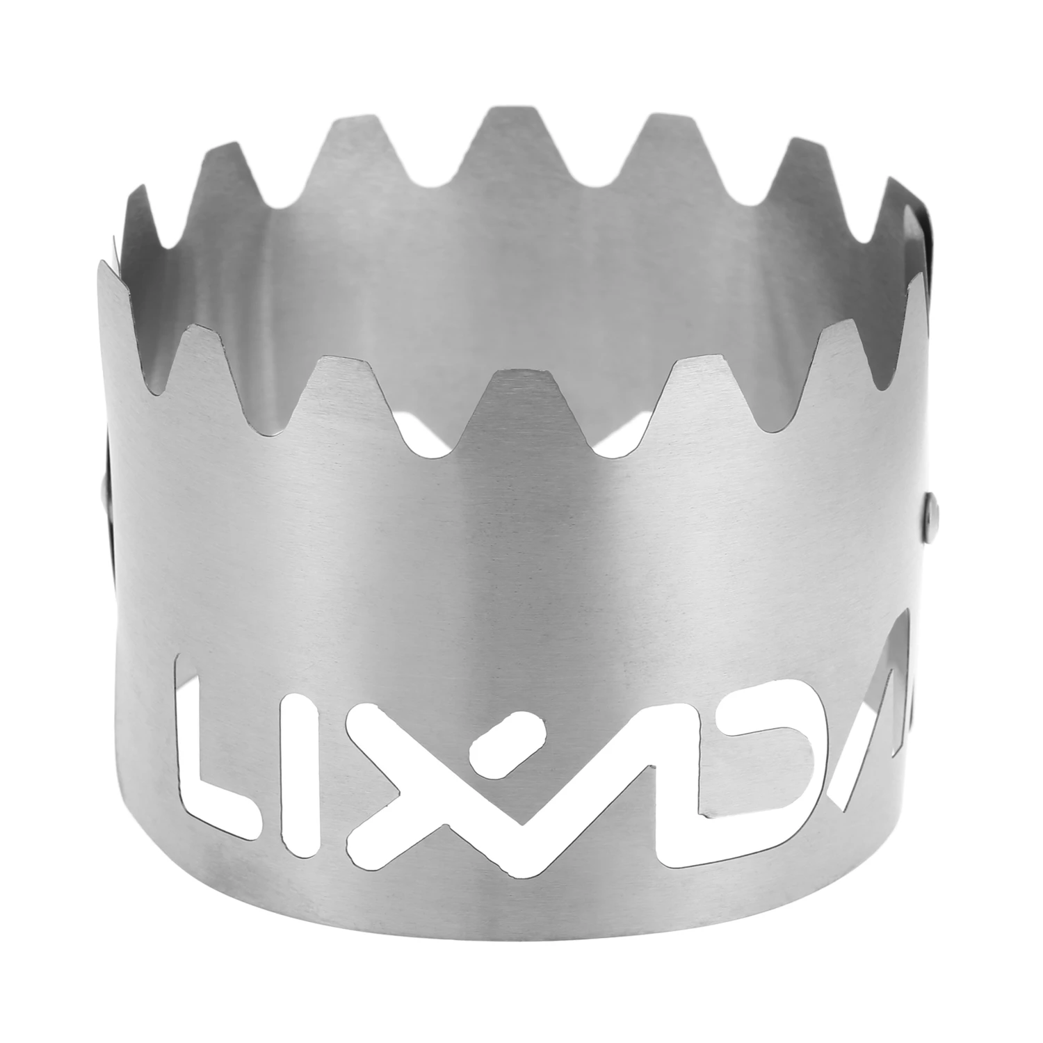 

Lixada 2-in-1 Portable Titanium Alcohol Stove Rack Windscreen Outdoor Ultralight Camping Hiking Backpacking Cookware