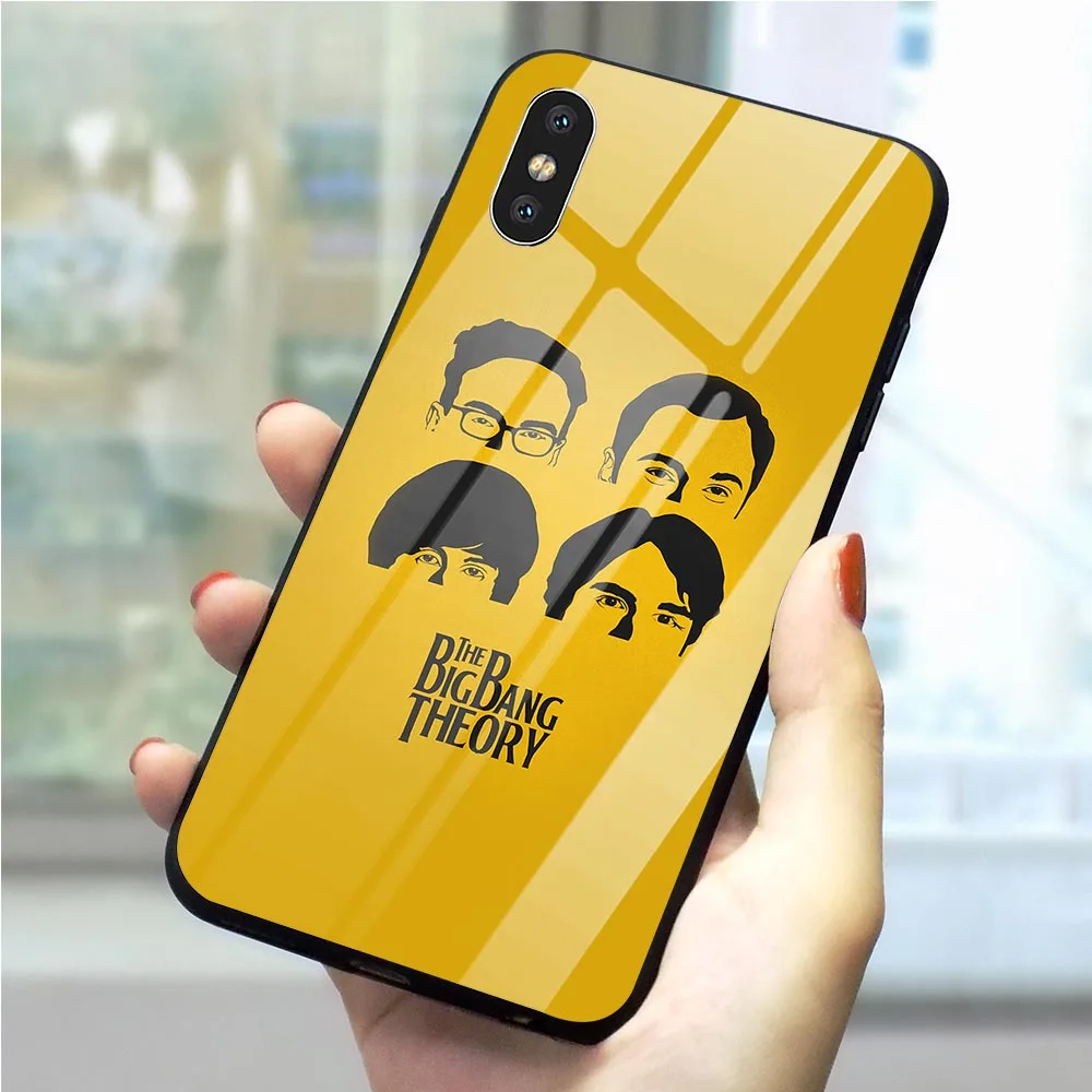 Чехол для телефона из закаленного стекла с теорией Большого Взрыва iPhone 7 Обложка 5