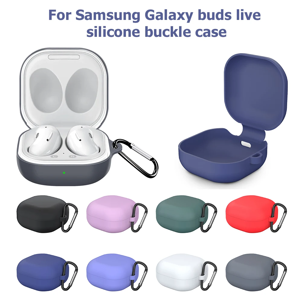 Silicone Case For Samsung Galaxy Buds Live/Pro buds 2 pro Case Anti-drop Shockproof Soft Case Galaxy buds2 Buds Pro live cover