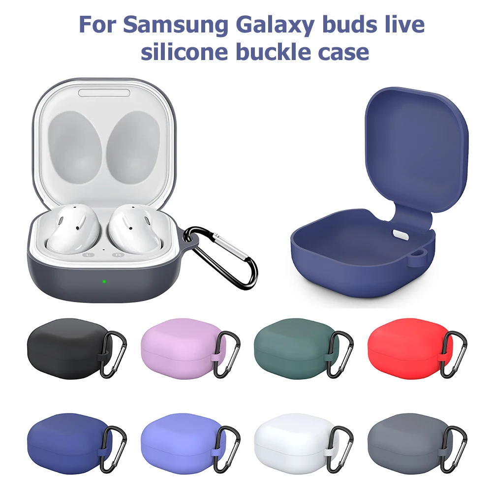 Чехол для Samsung Galaxy Buds 2 чехол Pro Live мягкий силиконовый Buds2 live Capa Coque Funda | Электроника