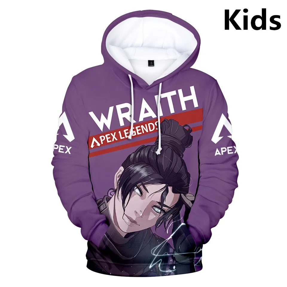 Толстовки с капюшоном для детей от 3 до 14 лет толстовка 3D принтом легенды куртка