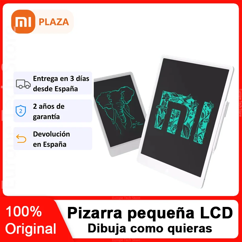 Оригинальная ЖК доска Xiaomi Mijia маленький планшет для письма с ручкой цифровой