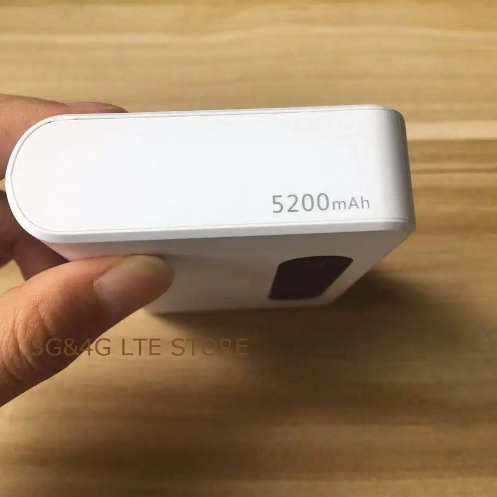 Разблокированный Карманный Wi Fi роутер ZTE MF903 4G LTE с внешним аккумулятором 5200 мАч и