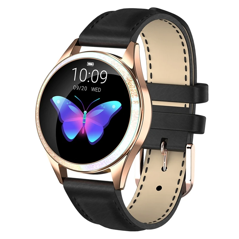

KW20 Smart Watch Women Waterproof Heart Rate Peeter Blood Pressure Smart Bracelet Smar Twatch for IOS Xiaomi Black