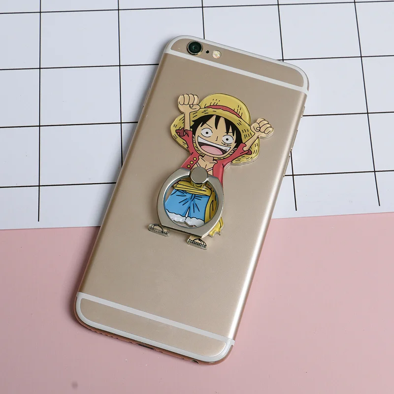 Цельное аниме Луффи соломенная шляпа Sanji 360 градусов металлическое кольцо на