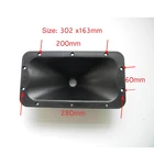 Я ключ купить 12 дюймов АБС 3000 ватт 302x163mm Пластик Динамик Рог драйвер аудио ВЧ Звук Hi-Fi Системы KTV коробка