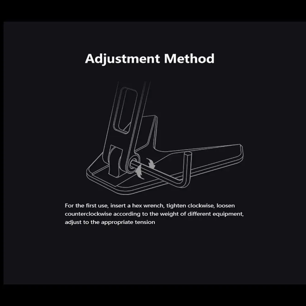 

Tablet PC Stand Adjustable Folding Stand Aluminum Alloy Double Hinge Folding Mobile Phone For IPAD