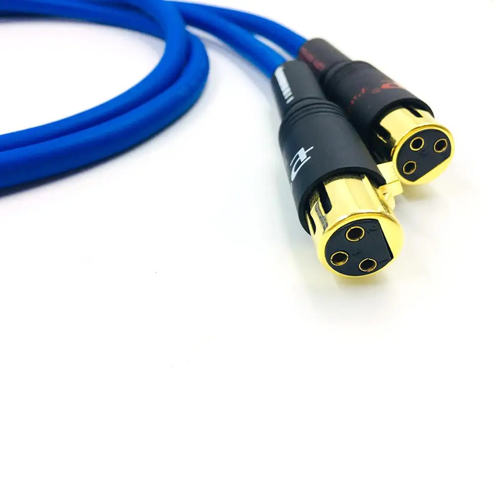 1 пара Hifi Cardas 2 XLR штекер гнездо балансировочный аудиокабель высокая