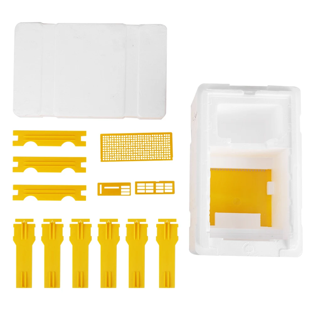 

Eps Beekeeping Box Garden Pollination Easy to Use Honeycomb Building Household Beehive Adjustable Temperature Beekeeping Tool