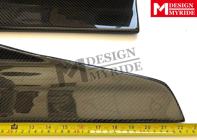 Для Infiniti Q50 Q50S боковая юбка комплекты для тела блестящая черная боковая юбка-бампер из углеродного волокна E-style 57 см Длина боковая юбка разветвители