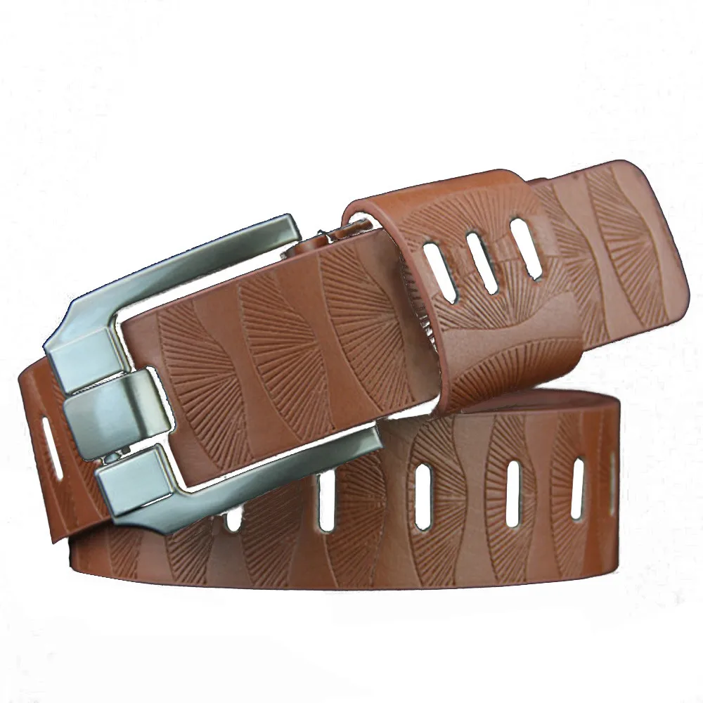 Мужской ремень из натуральной кожи KANCOOLD винтажный Повседневный с пряжкой