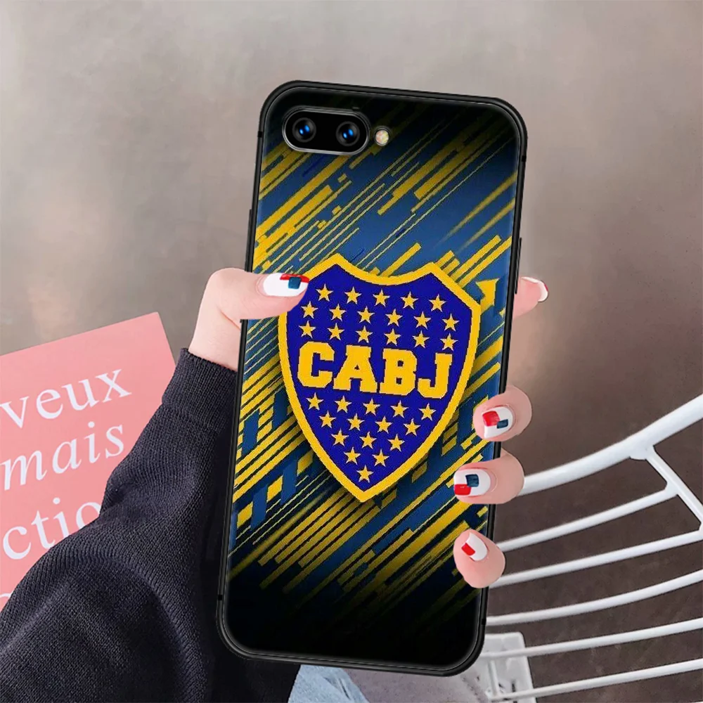 

Boca Juniors Phone Case Cover Hull For HUAWEI Honor 8 8c 8a 8x 9 9a 9x V10 MATE 10 20 I Lite Pro black Back Pretty Waterproof