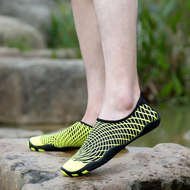 Летняя акваобувь унисекс обувь для дайвинга большой размер 35 47 быстросохнущая