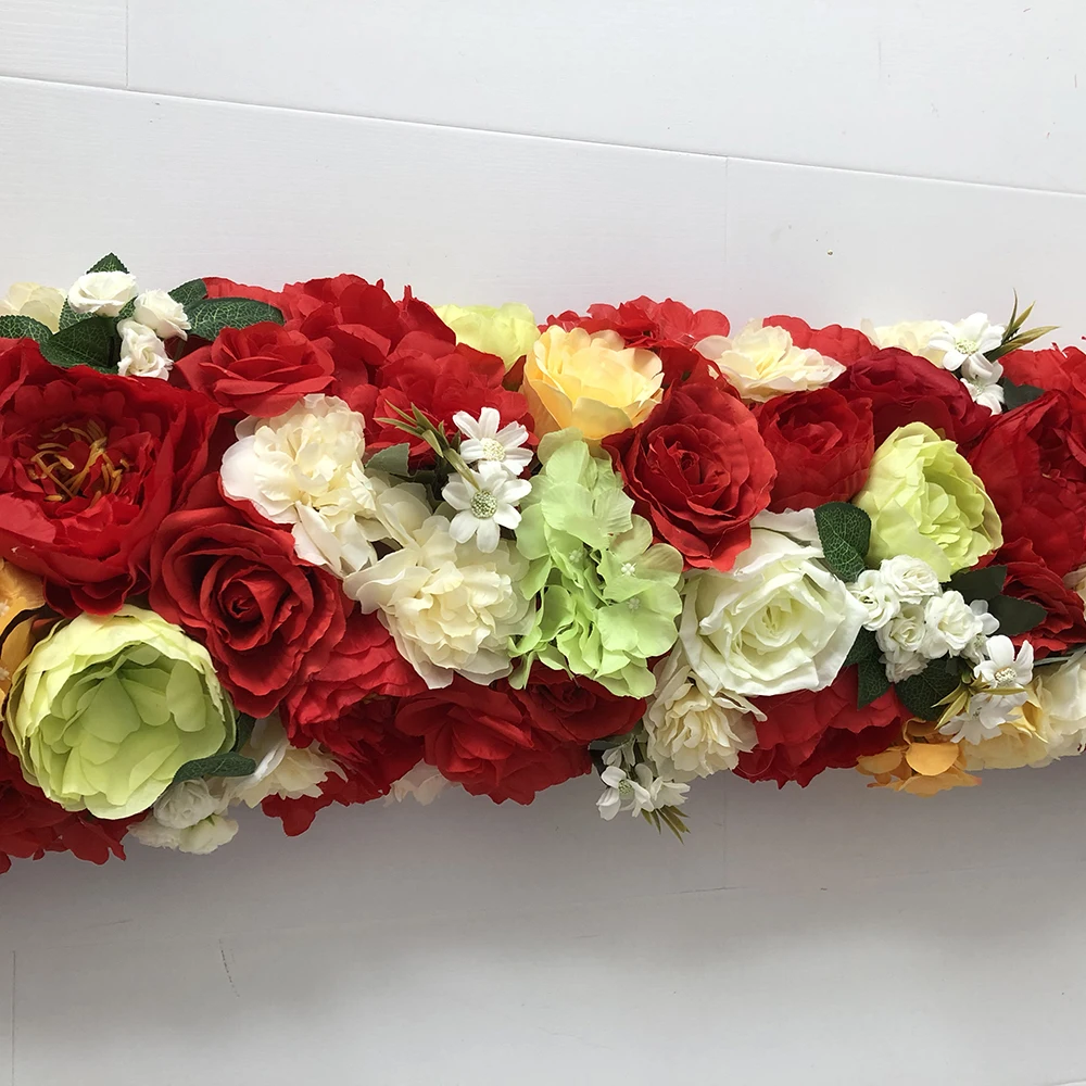Новый дизайн 1 мл x 25 см W/шт. 5 шт./лот красная смесь цветок для Pivilon дорожки сцены