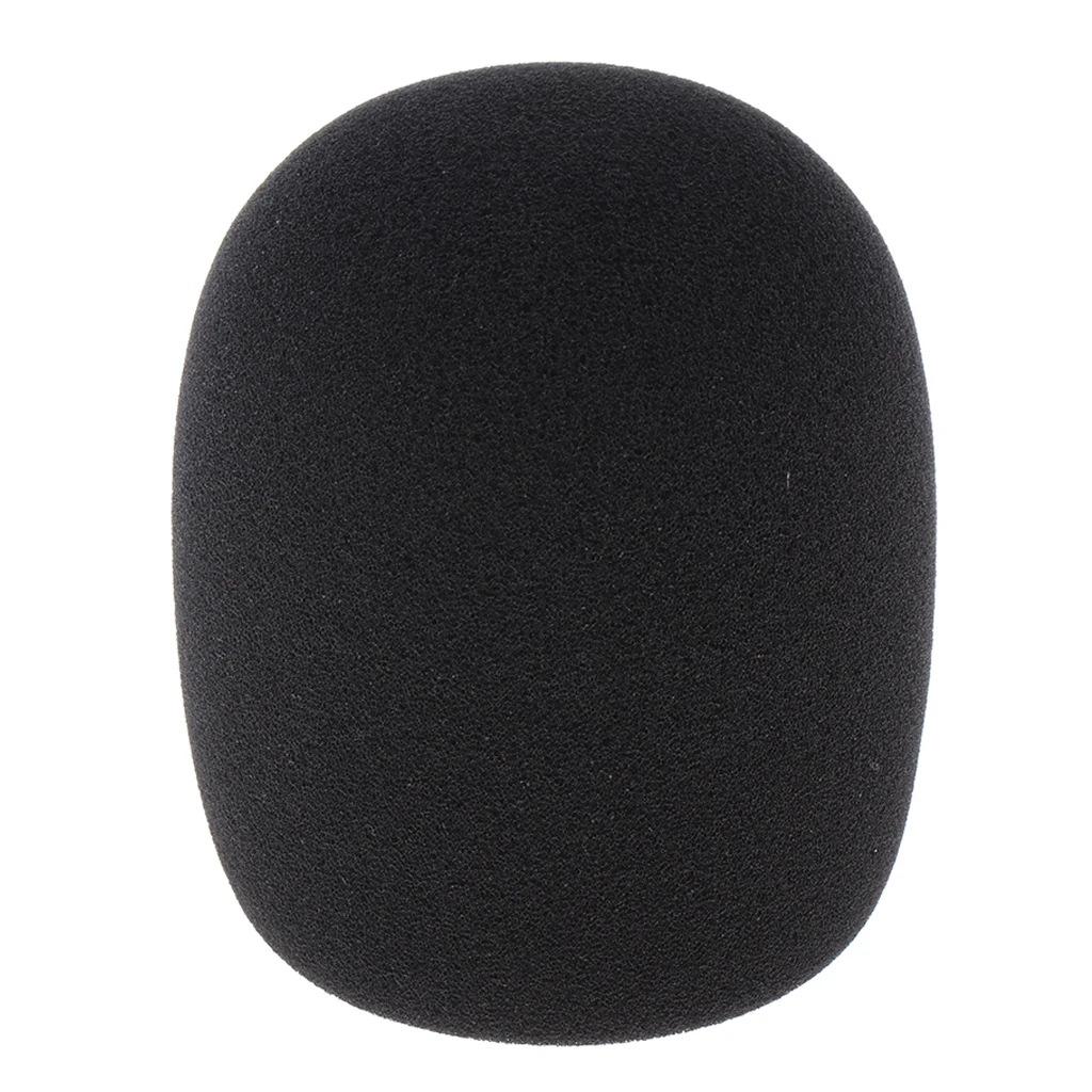 Large Size Microphone Sponge Foam Cover Mic Windscreen for Condenser Mic 5cm