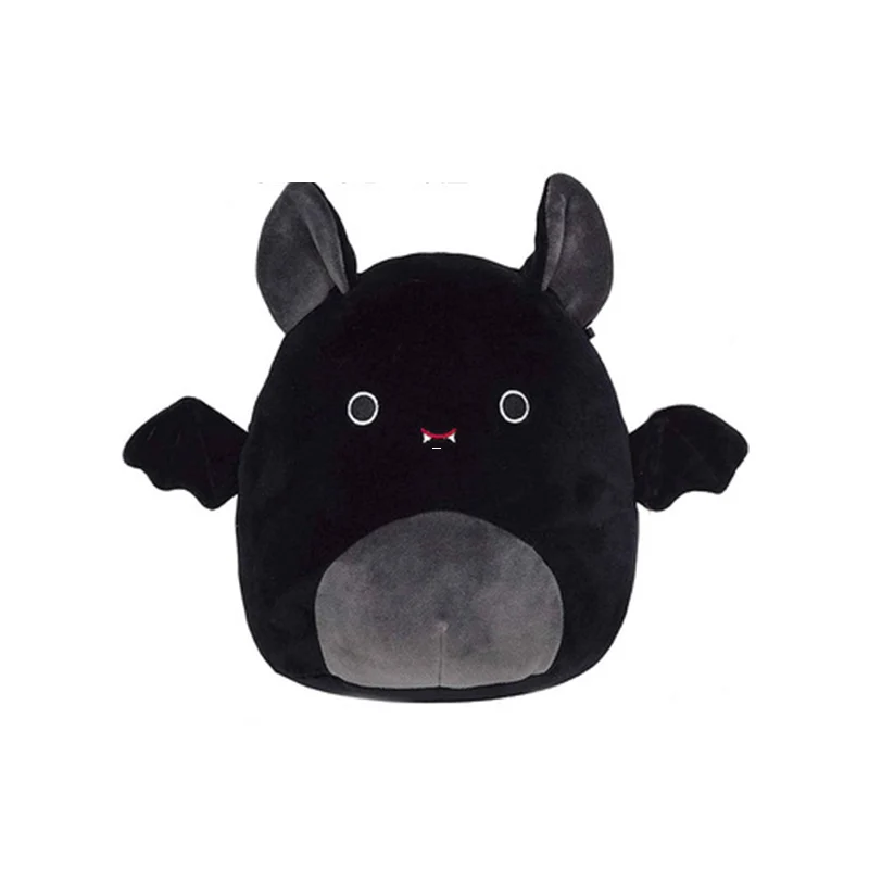 

Halloween Plush Toy 8' Bat Plush Toy Cute Soft Plush Dolls Kids Girl Boy Holiday Birthday Christmas Creative Gifts - Black, Red