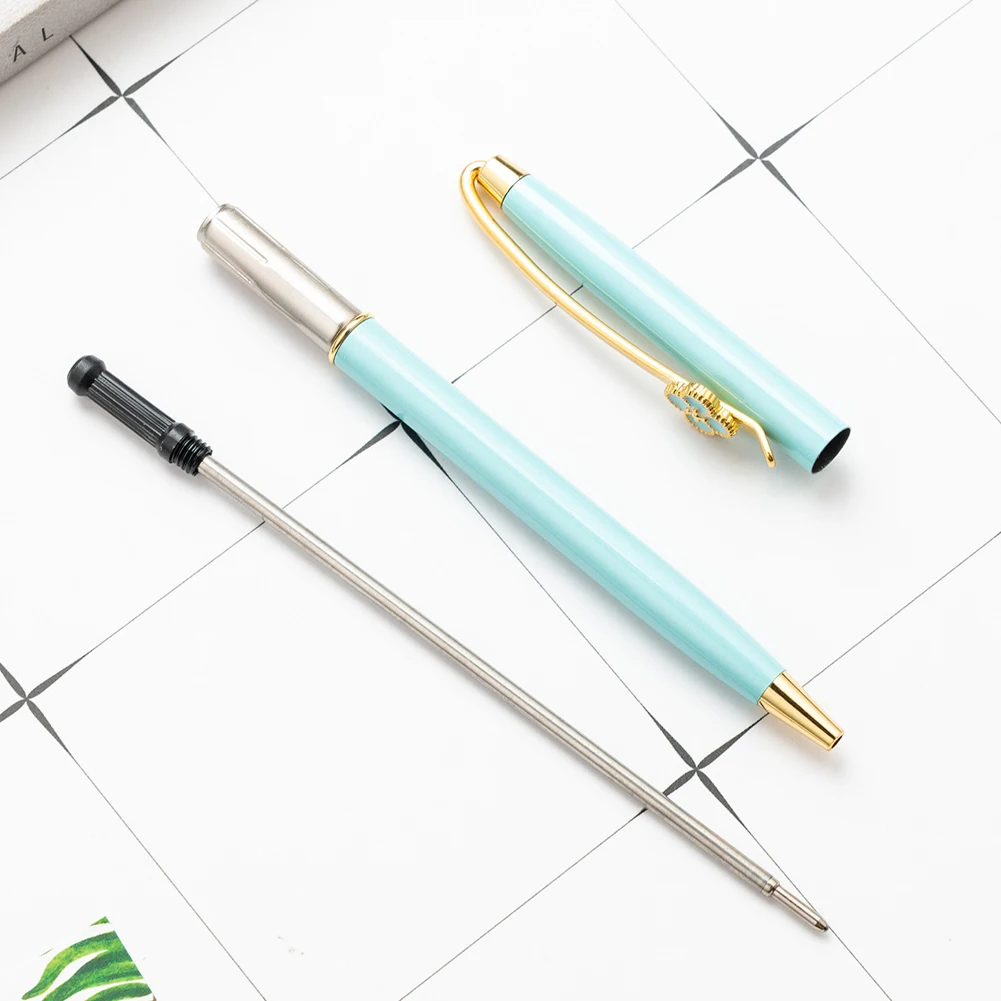 Металлические шариковые ручки с четырехлистным клевером зажим ручка для письма