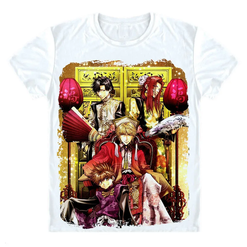 

Saiyuki T Shirt Saiyuki RELOAD BLAST Genjo Sanzo Son Goku Top Tee Classic Japan Anime Manga Souvenir Vintage Pop Style TShirt