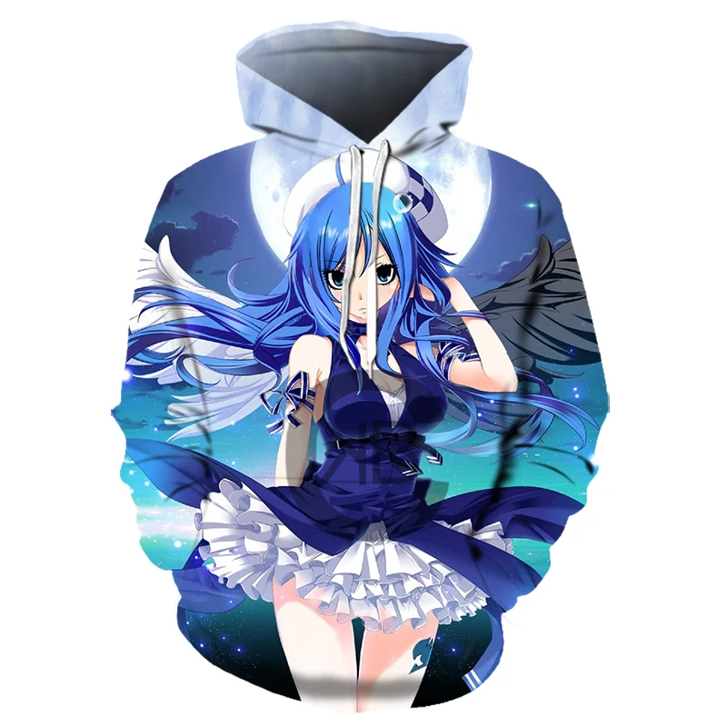 

Japanese Anime Fairy Tail 3D Printed Hoodies Men Women Fashion Cool Sweatshirts Harajuku Hip Hop Plussized Pullover Coat 2XS-5XL