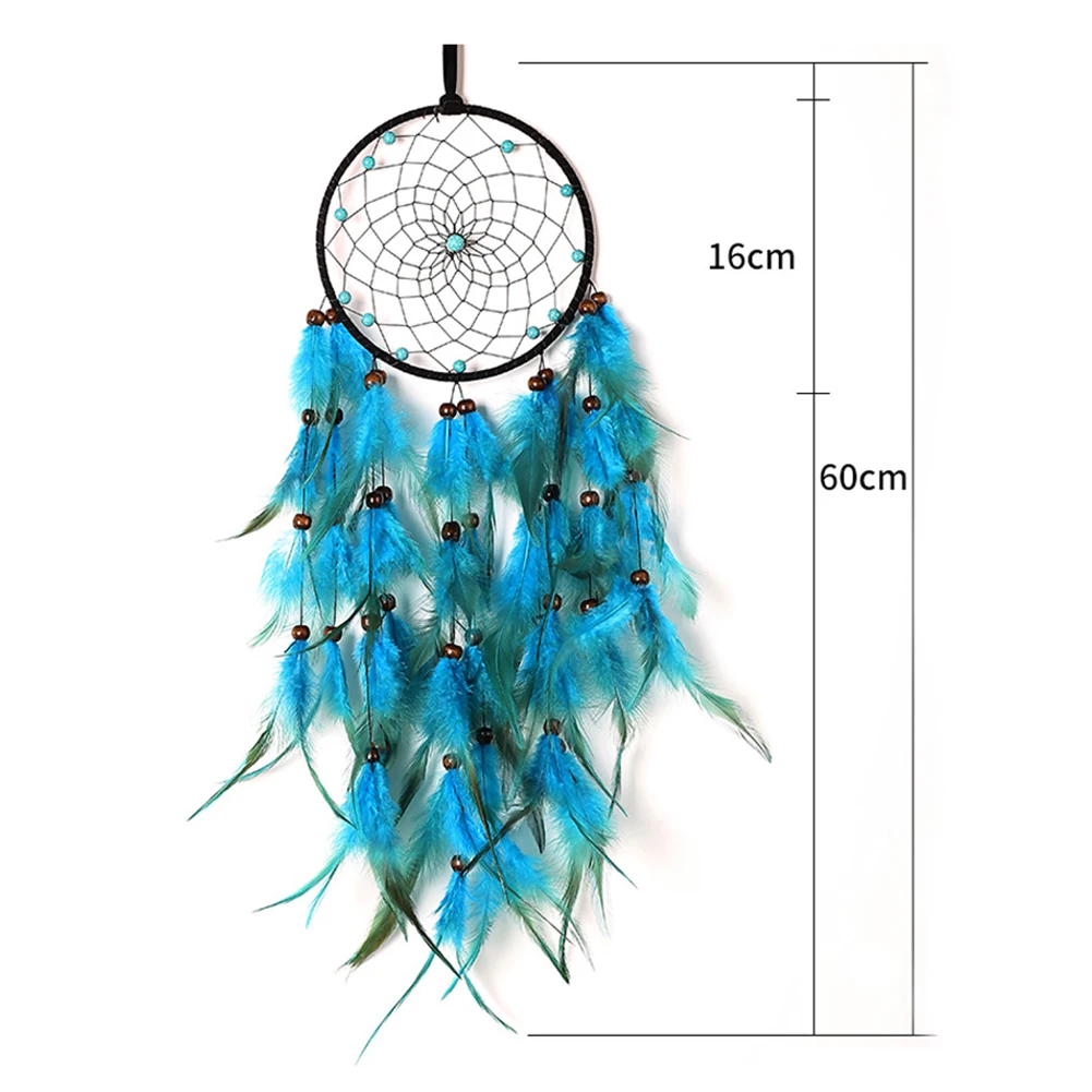 

Green Dreamcatcher Pendant Handmade Beautiful Dream Catcher Decoration Wall Hanging Decor Gift for Room Party Wedding