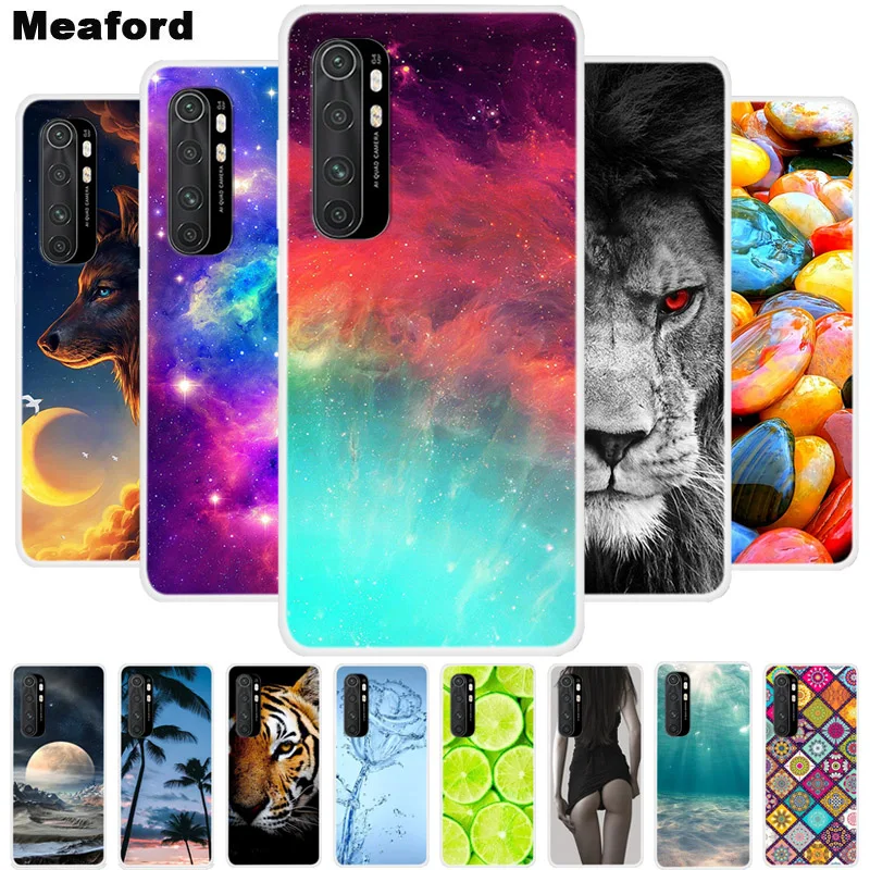 

For Xiaomi Mi Note 10 Lite Case Silicon Back Cover Phone Case For Xiaomi Mi Note10 Lite Pro 10Lite Soft Case 10 Lite 5G bumper