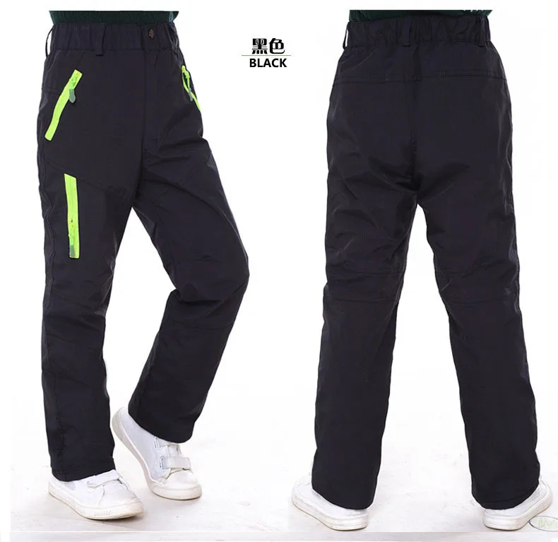 Лыжные штаны Дети Девочки Мальчик Открытый ветрозащитный водонепроницаемый