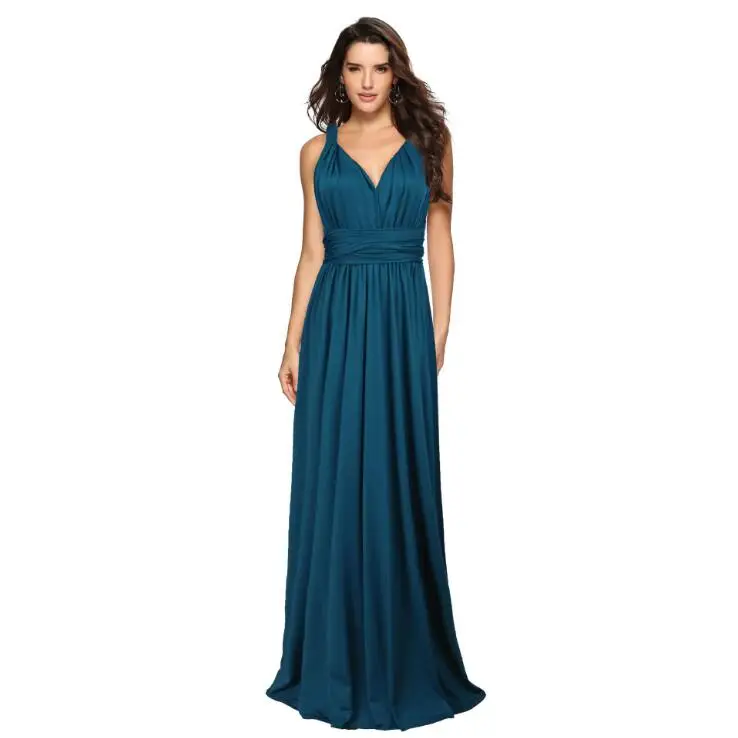 

Ladies Sexy Women Maxi Club Dress Bandage Long Party Multiway Swing Dress Convertible Infinity Robe Bridesmaids Boho Women Dress