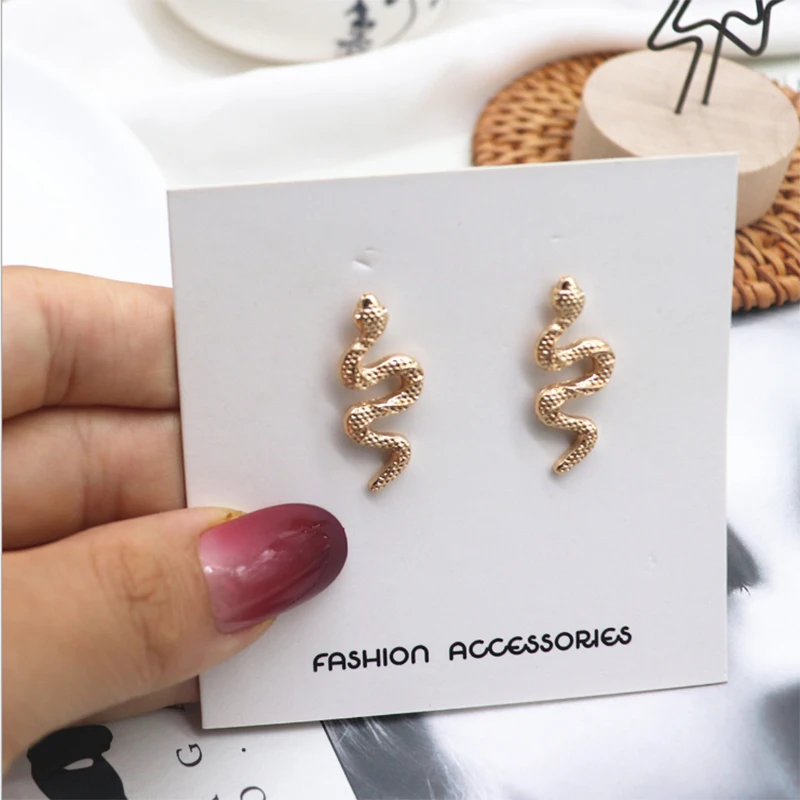 

2020 Trend Egyptian Cobra Earrings Snake Egyptian Jewelry Earings for Women Gothic Fashion Party Jewelry Women Egypt Wholesale
