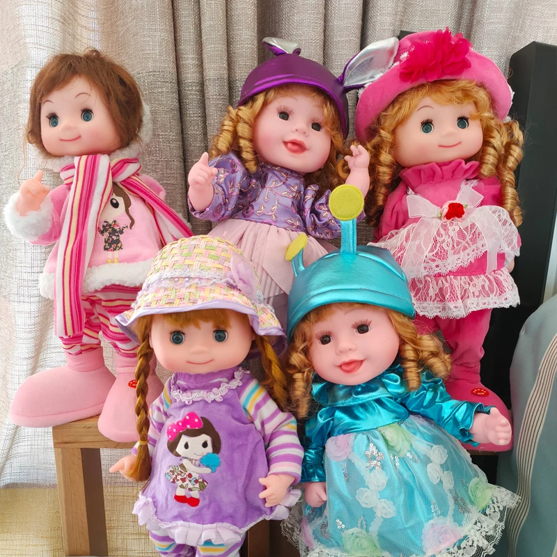 Детские блестящие Игрушки для маленьких детей электрические куклы Bebe Реборн