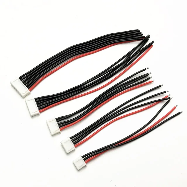 Хорошее качество 2s 3s 4s 5s 6s LiPo зарядное устройство линия/провод/разъем 22AWG 100 мм JST-XH