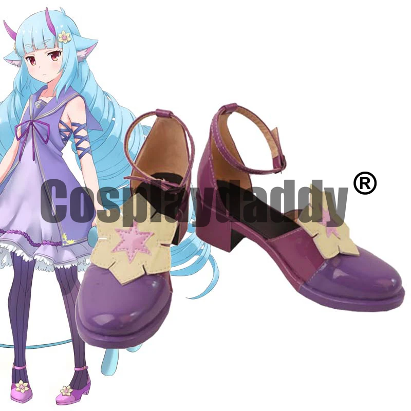 

#COMPASS COMbat Providence AnalysiS System Attacker Show By Rock!! Devilmintkiryu Delmin Derumin Game Cosplay Sandals Shoes S008