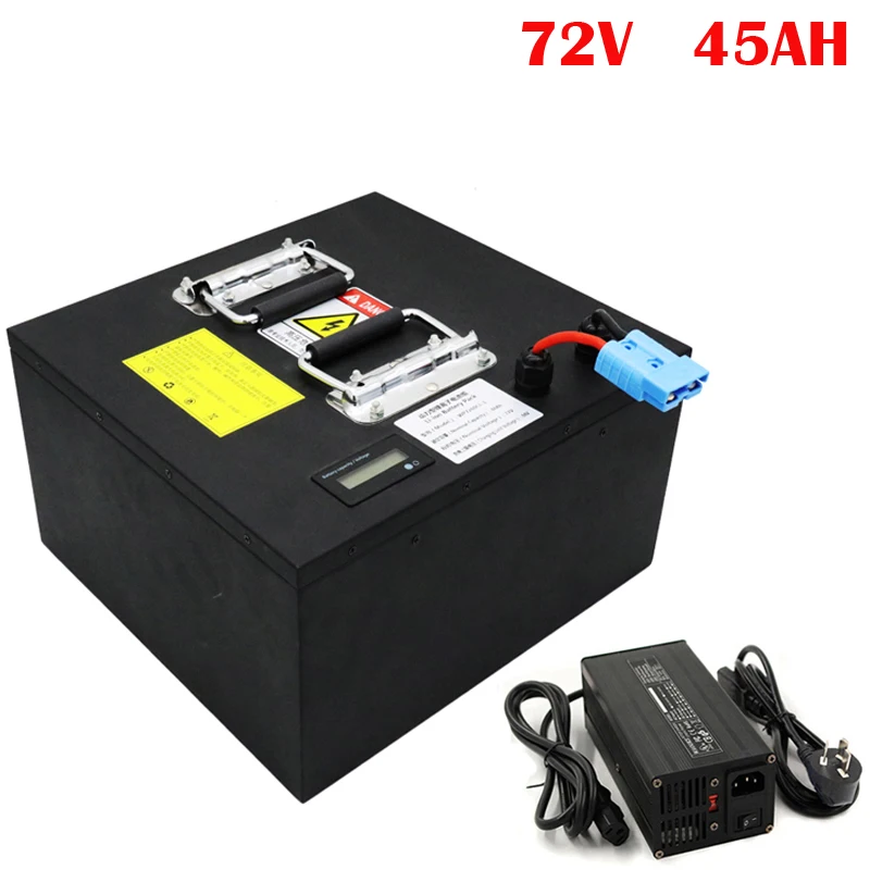 DIY 72 вольт 2800 Вт литиевая батарея для электрического мотоцикла в 45 Ач литий-ионная