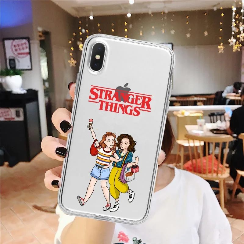 Stranger Things Сезон 3 американский ТВ прозрачный мягкий силиконовый чехол для телефона для iphone 11 Pro Max X 5S 5 SE 6 6s 7 8 plus XS Max XR