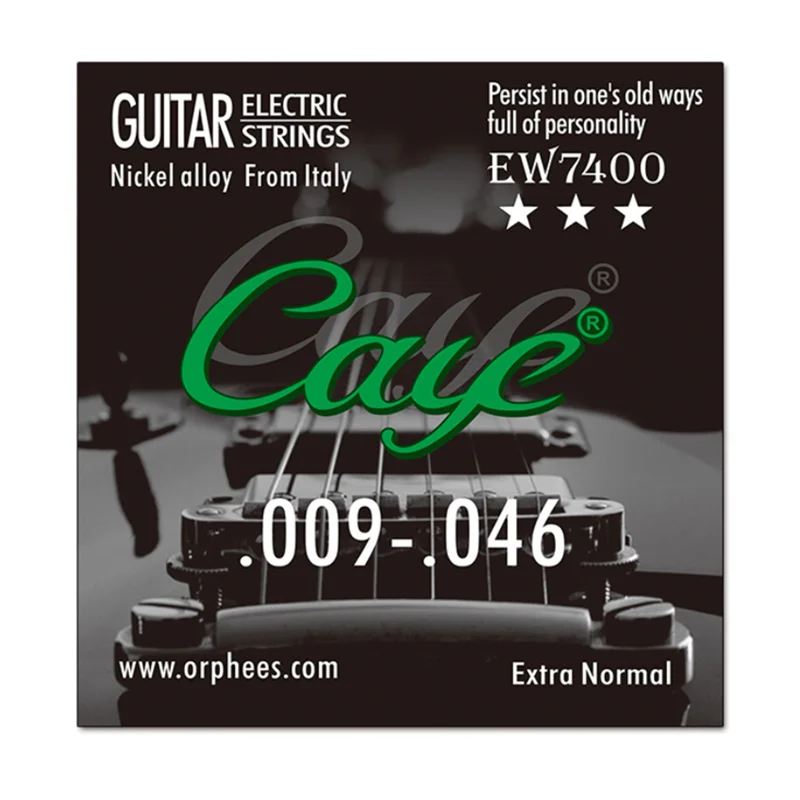ew gitarre teile elektrische gitarre saiten set metall rock hexagonal carbon stahl elektrische gitarre string sets gitarre zubehör free global sh