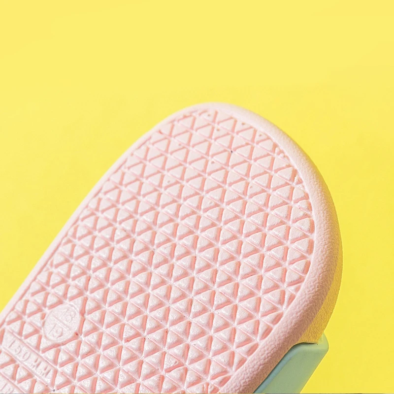 Тапочки с рисунком единорога для маленьких мальчиков и девочек детские летние