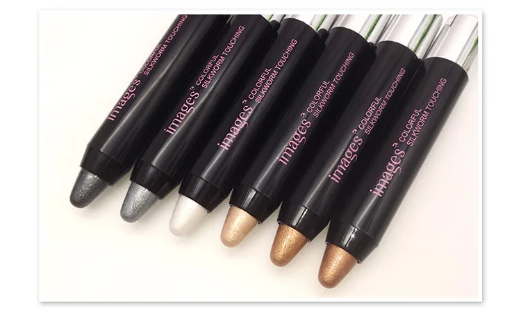 

OEM Images makeup products Colorful eye shadow beauty eye silkworm pen