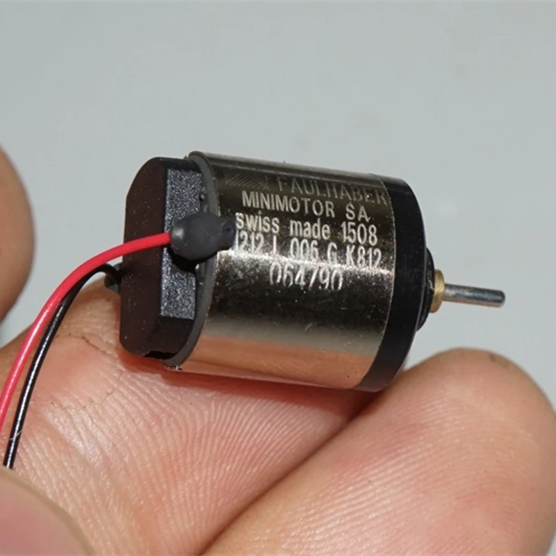 Swiss FAULHABER 1212 L 006 G K812 Mini Motor Micro 12mm Big Coreless DC 3V-6V 15000RPM High Speed Precision Engine |