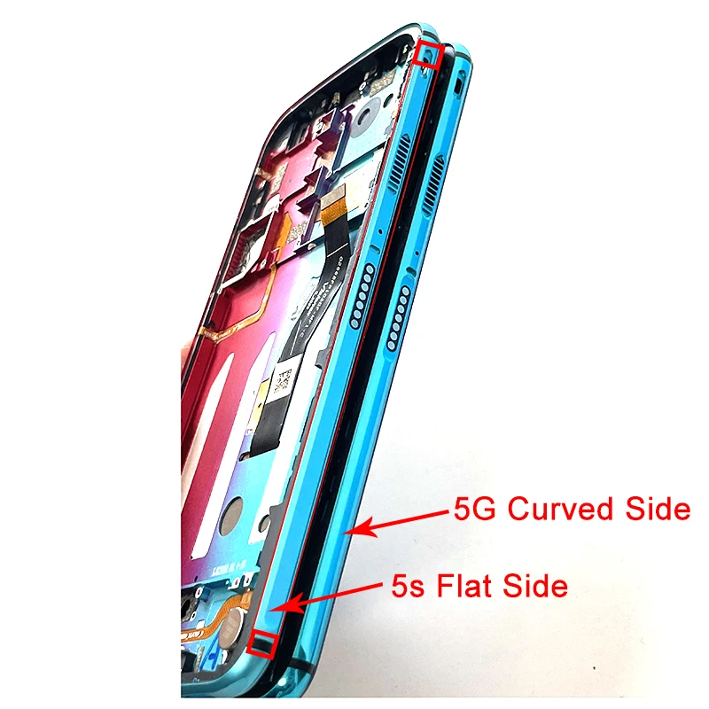 Pantalla Amoled Original de 6,5 pulgadas para m&oacute;vil, marco de pantalla LCD para ZTE nubia Red Magic 5G NX659J, digitalizador de Panel t&aacute;ctil para nubia Red Magic5G-5
