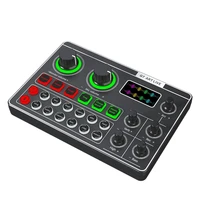 usb headset audio interface microphone mixer g7 external sound card for phone pc computer webcast sound card